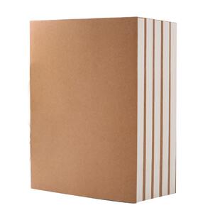 a4复古草稿本本子加厚文稿纸空白米黄演算演草纸数学分区初中生考研大学生高中生可撕可爱高颜值小学生用批发