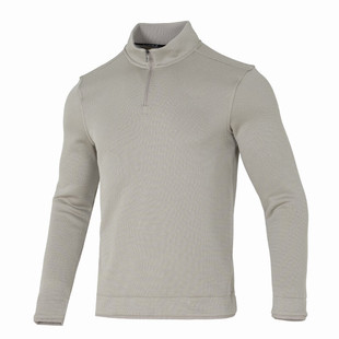 安德玛UA男子春季户外运动健身训练休闲上衣半拉链长袖T恤6003722