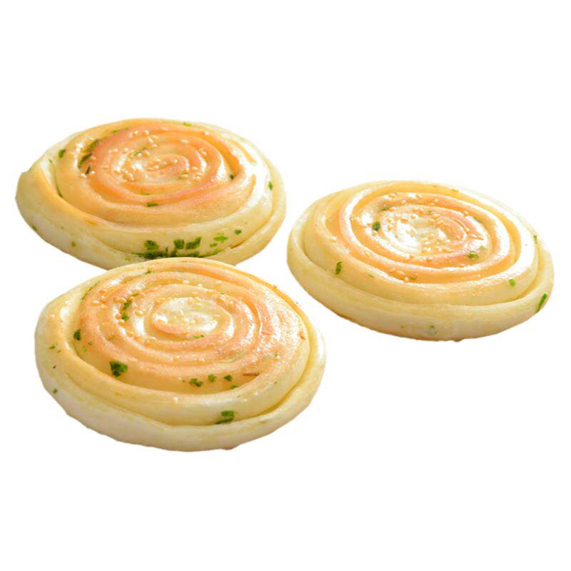 祥口福葱油饼粗粮饼一包12个420g