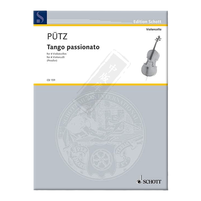 普茨热情探戈舞曲四把大提琴