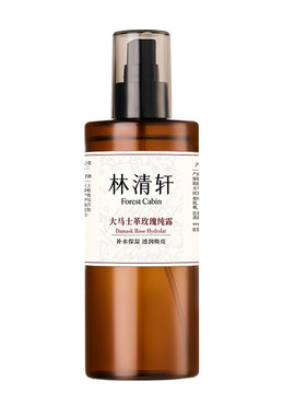 敷出透亮水光肌~林清轩大马士革玫瑰纯露320ml湿敷爽肤水补水保湿