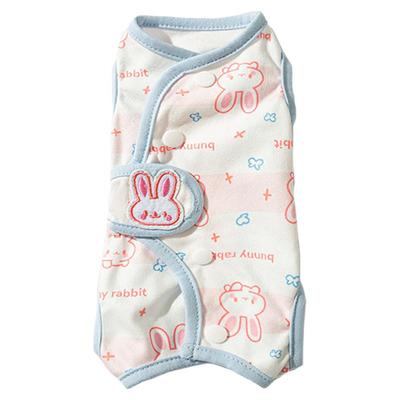 四脚包肚衣宠物小狗狗护肚衣睡衣空调服小型犬断奶绝育服猫咪衣服