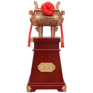 鼎摆件公司开业礼品乔迁礼物上市贺礼办公室周年庆典落地大鼎摆件