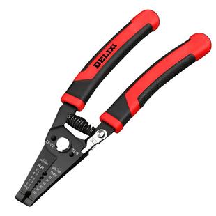 德力西剥线钳多功能电工压线钳拨线剪线钳电缆剪刀剥皮器扒线钳子