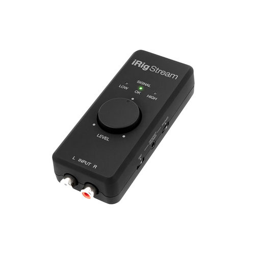IK iRig Stream SOLO/PRO便携网络手机直播声卡音频接口Iphone