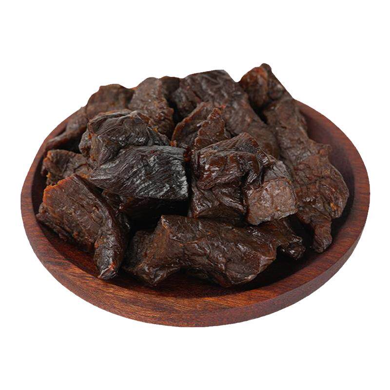 蒙亮内蒙古安达风干牛肉干125g特产即食小吃香辣牛肉真空袋装