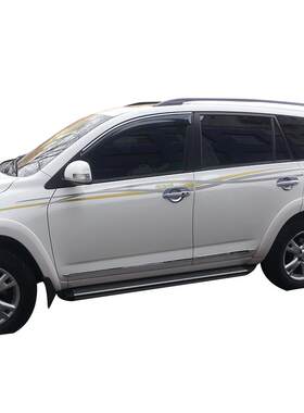 适用于08-13款RAV4车身彩条 贴纸 09-12RAV4老款车贴花 腰线拉花