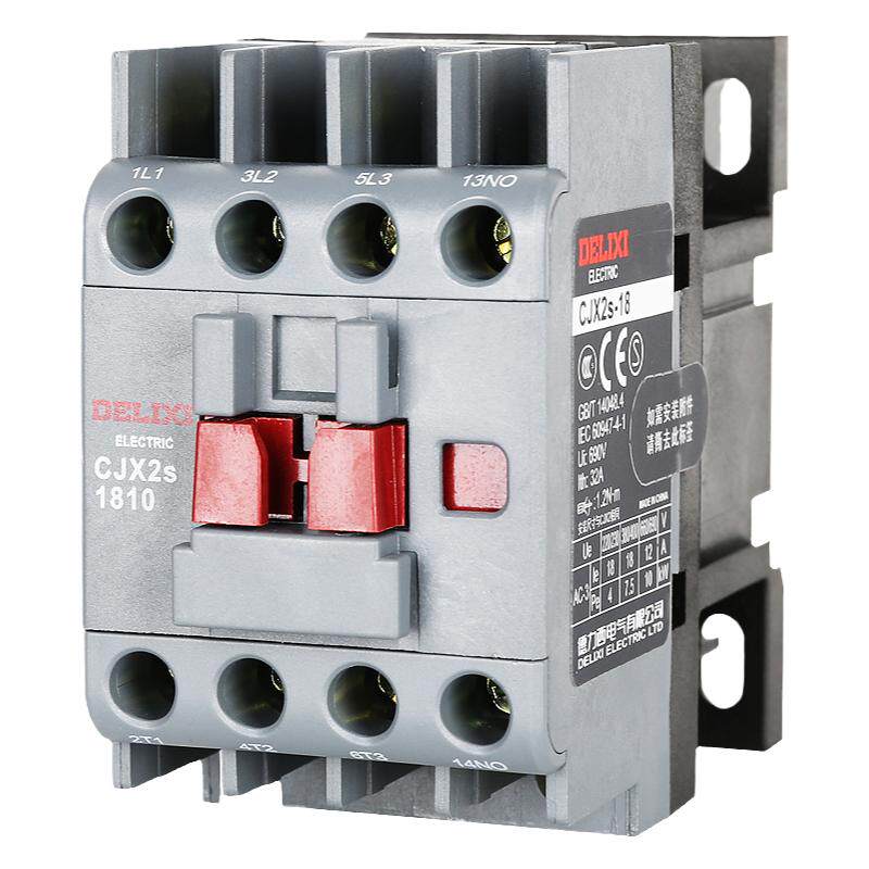 德力西交流接触器 CJX2s-1810 1801 LC1 CJX4 18a 线圈220v 380v