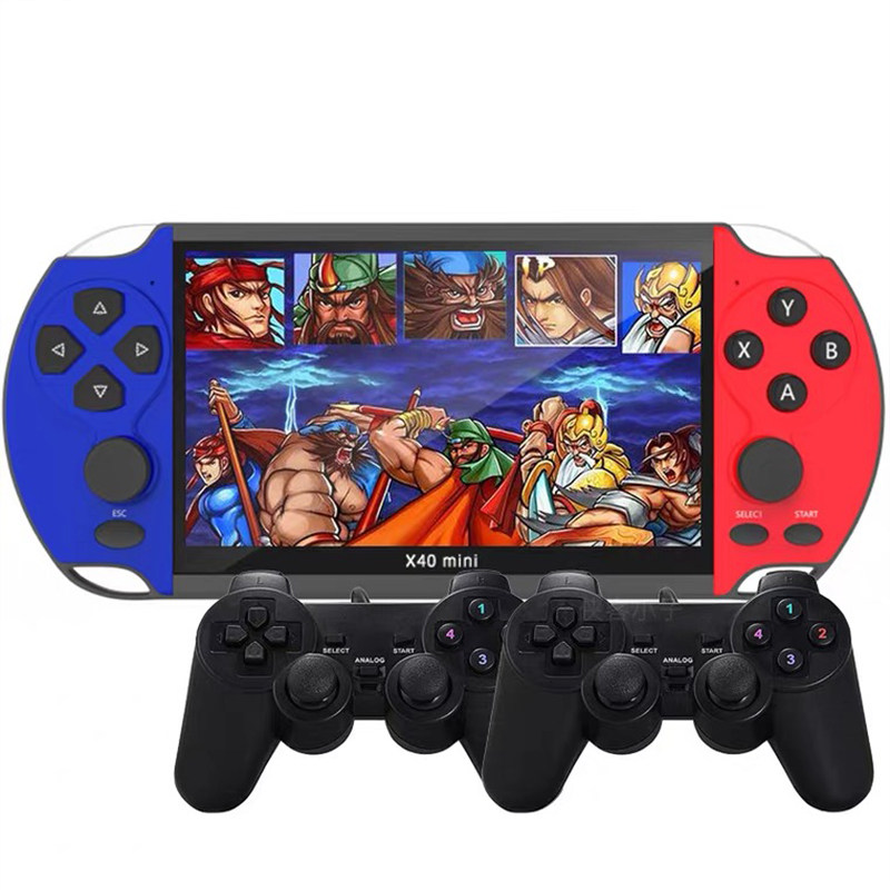 口袋妖怪金手指PSP4000游戏机马里奥gba神奇宝贝宠物小精灵掌机复古宝可梦破解版mp5掌上儿童游戏掌机 皮卡丘
