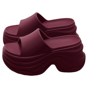 12cm厚底增高拖鞋女款2025新款夏季外穿时尚高跟绝美沙滩女士凉拖