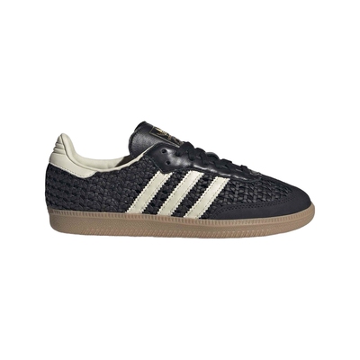 adidas阿迪达斯三叶草T头鞋德训鞋女SAMBA OG鞋面镂空板鞋 HQ9282