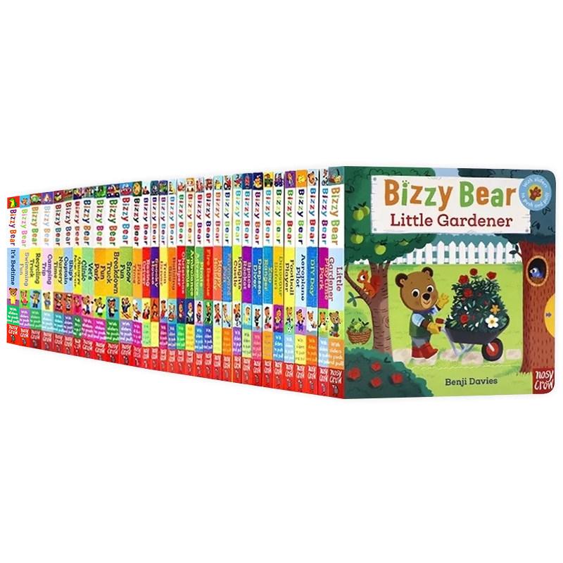 BizzyBear小熊很忙系列23册