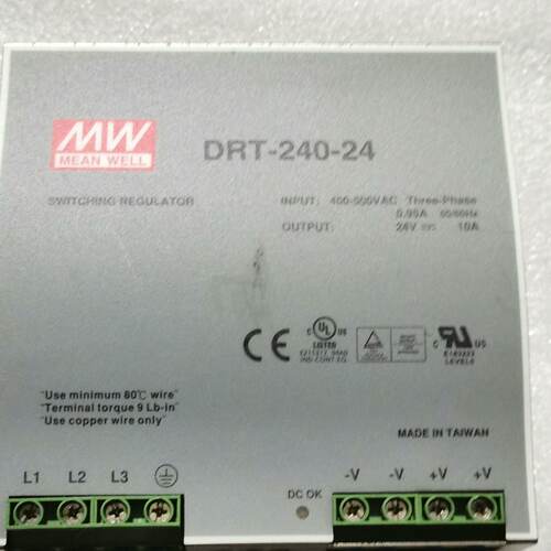 询价-明纬（MEAN WELL）DRT-240-24导轨式开关电源