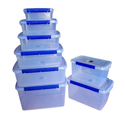 透明塑料冰箱冷藏密封保鲜盒