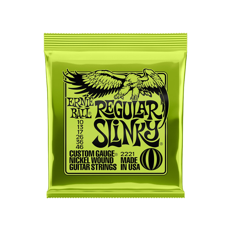 EB琴弦ErnieBall 2221套装009防锈老鹰 电吉他 琴弦线全套 EB2223