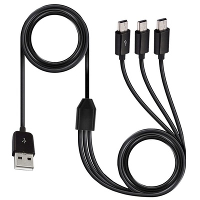 USBminiT型口一拖大多头充电线
