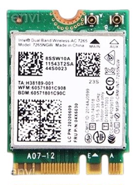 联想7265AC无线网卡X250