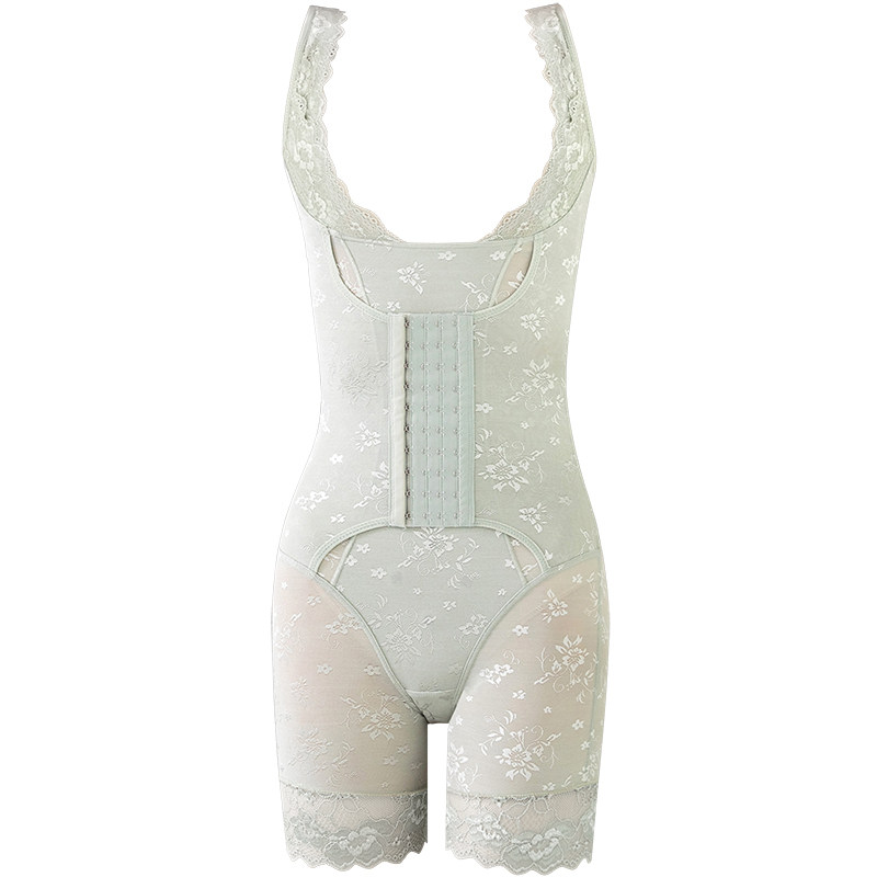 加强版燃美体脂显瘦塑身连体内衣女收腹束腰提臀产后塑形强压肚子