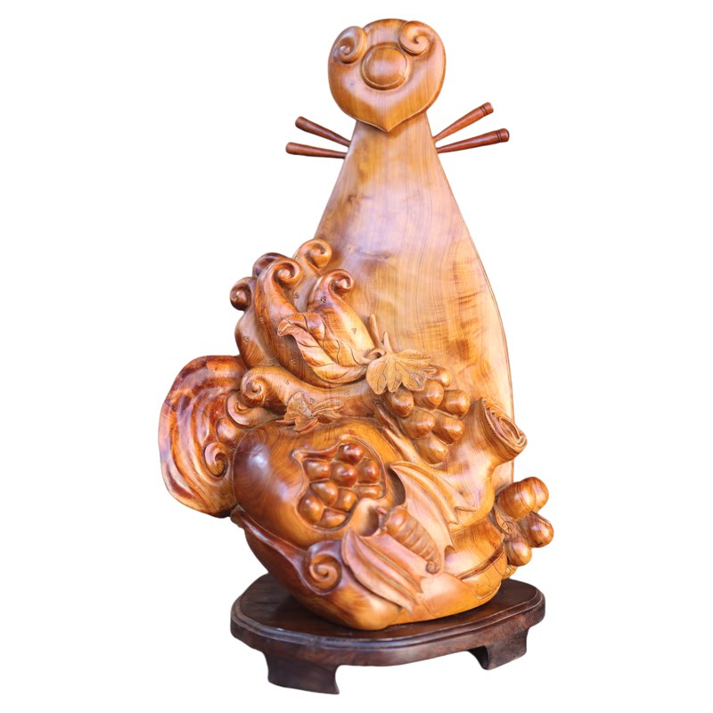 崖柏摆件根雕香柏装饰摆件巫溪