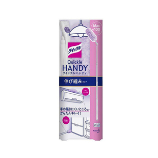 日本花王静电除尘掸替换床底灰尘清理神器除尘扫灰鸡毛掸子可伸缩