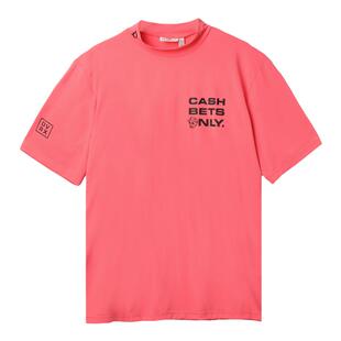 DEVEREUX GOLF美式高尔夫冰丝速干弹力运动休闲户外半高领短袖T恤