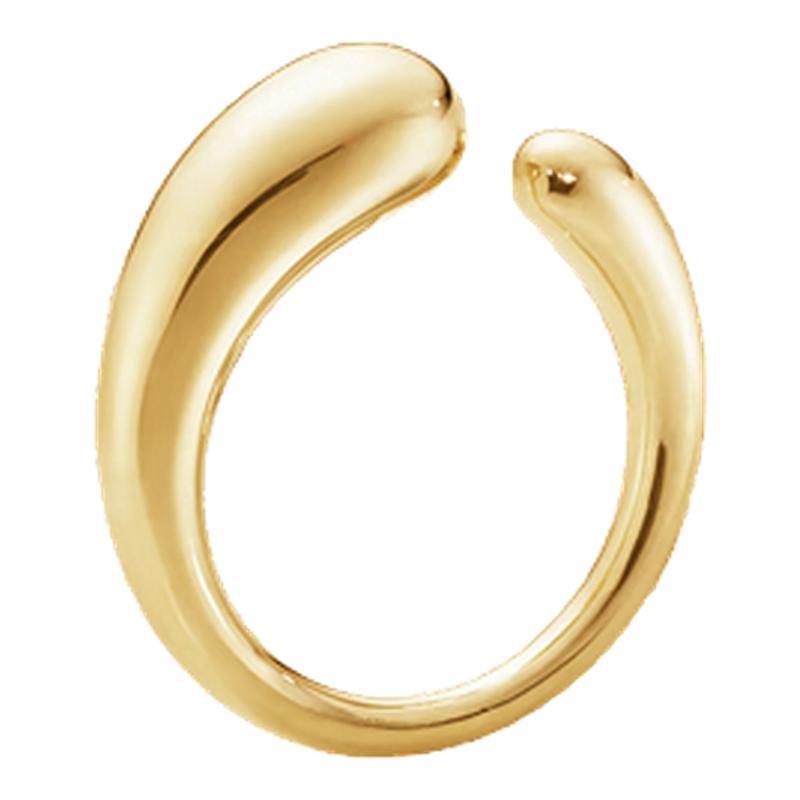 Georg Jensen【明星同款】MERCY 勇气系列戒指925银饰设计戒指