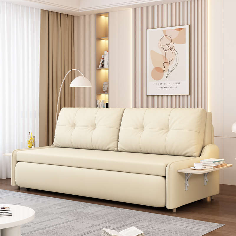 沙发床折叠两用2025新款高端可式网多功能客厅抽红拉伸缩款小户型