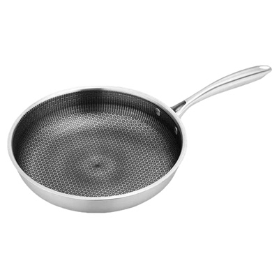 Stainless steel honeycomb skillet Nonstick steak pancake pan