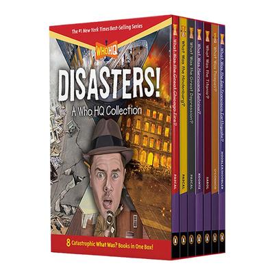 Disasters!: A Who HQ Collection 灾难！8册套装 儿童科普百科 英文原版