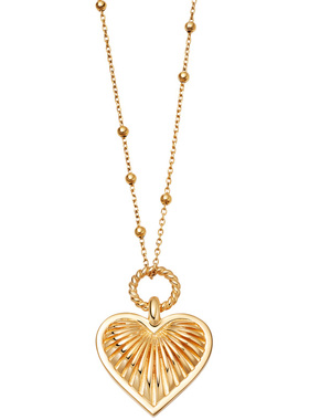 Missoma爱心吊坠项链心形项链