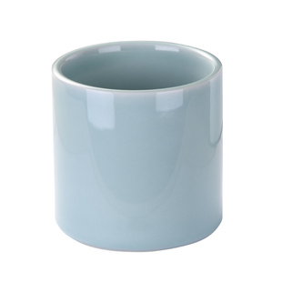 成竹堂汝窑陶瓷洗笔筒笔洗笔缸笔筒精品两用大号古风日式中国风文房配件装墨洗笔缸书房用品用具洗毛笔装墨汁