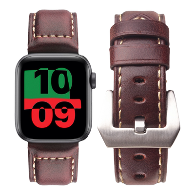 iwatch7男士高档真皮表带