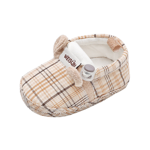 女宝宝鞋子春秋婴儿鞋0-3月6月-1岁步前鞋初生婴儿袜鞋软底新生儿