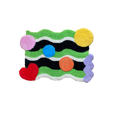 家用客厅地毯宠物浴室簇绒手工