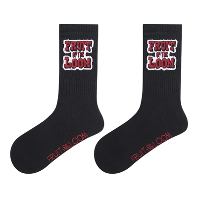 百年鲜果印花休闲棉袜