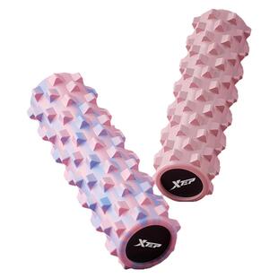 特步泡沫轴肌肉放松专业滚轴狼牙实心瑜伽滚轮运动健身背腿按摩棒