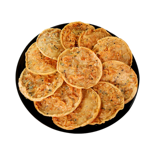 小溪河虾巴虾米巴江西赣南特产锅巴客家铜勺饼花生月亮巴休闲零食