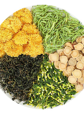 夏季热销！蒲公英菊花茶送莲子心