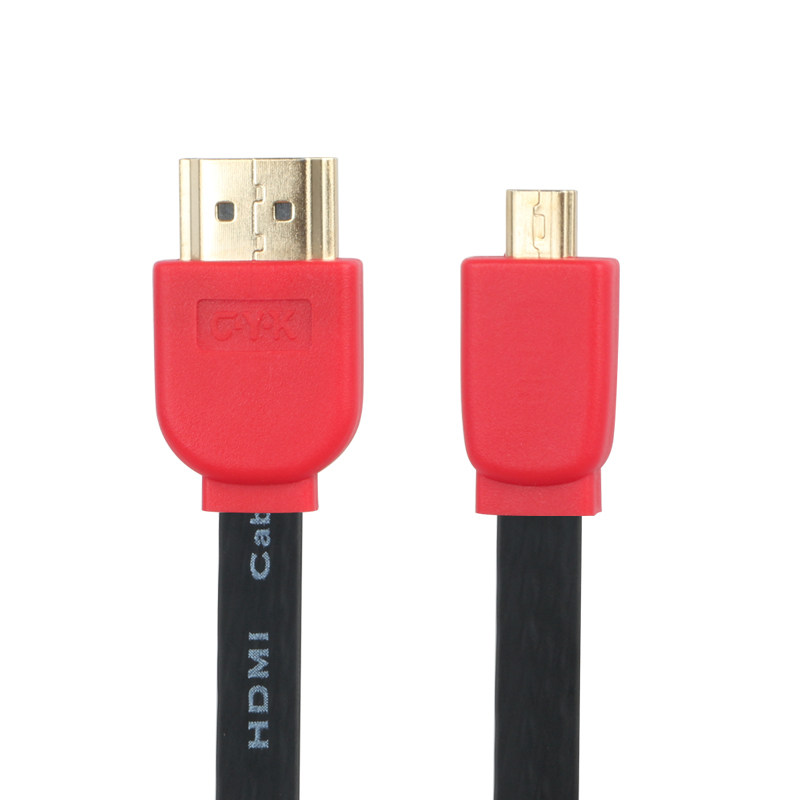 微型microHDMI投影仪平板连接线