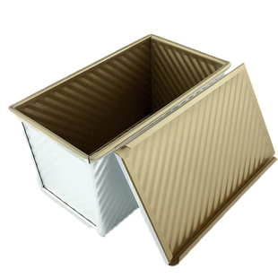 三能吐司模具450g带盖吐司盒SN2054面包波纹不沾模低糖烘焙SN2066