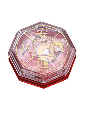 自在云佛具用品盒装安炉八宝香炉