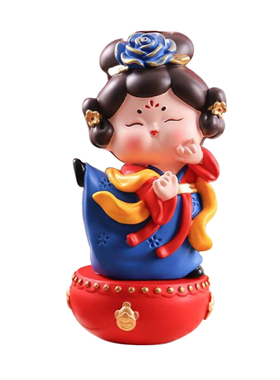 国风唐朝娃娃摆件不倒翁小姐姐