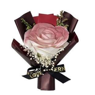 碎冰蓝小玫瑰仿真花束mini情人节生日礼物送男女朋友伴手礼永生花