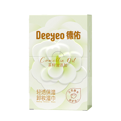 【一片卸全脸】德佑轻透卸妆湿巾