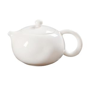 德化陶瓷羊脂玉瓷茶壶大小容量手工单壶