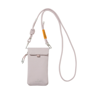 日本SANWASUPPLY手机包女款单肩斜挎迷你小包双机收纳便携户外包大容量杂物包休闲包