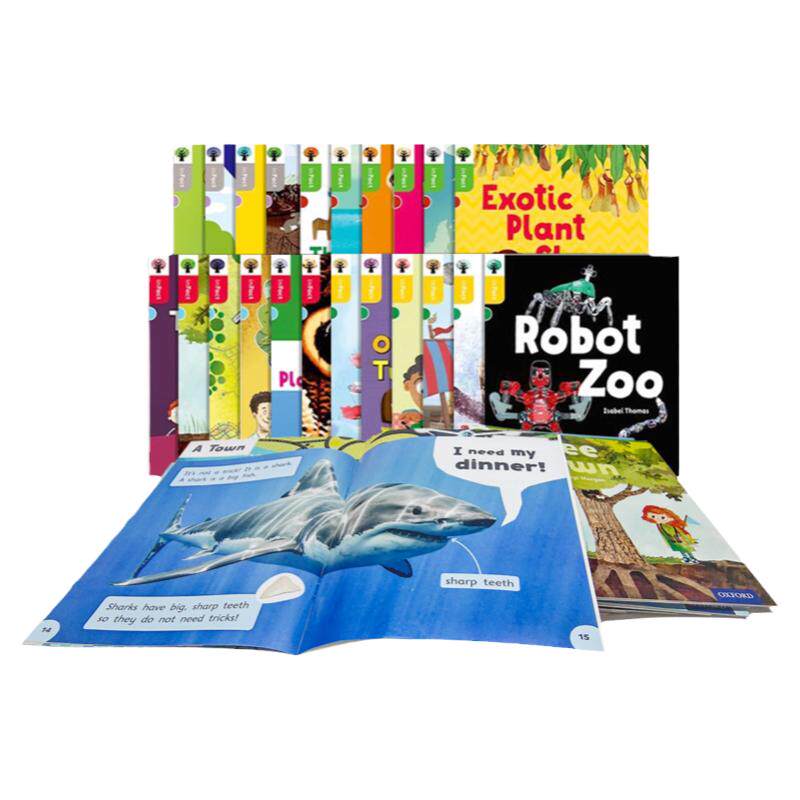 Oxford Reading Tree - inFact 原版 牛津树分级阅读科普系列纪实小百科英语绘本原版全套 故事场