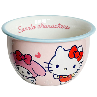 三丽鸥米饭碗高颜值家用碗具可爱餐具儿童专用吃饭陶瓷碗一人一碗