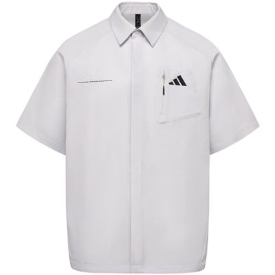 优购adidas阿迪达斯男子VERB SHIRT运动休闲短袖衬衫LE1246