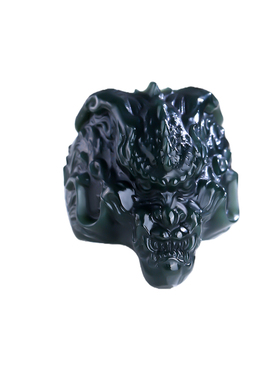 生肖龙玉扳指玉石戒指真品和田玉